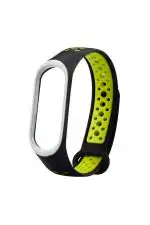 Hug Puppy Green and Black TPU Strap for Fitness Band M3 Smart Bracelet