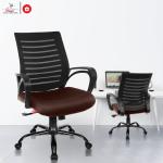 Rose Elite Brown Mesh Mid Back Office Chair