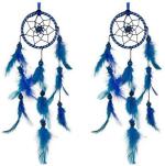 Ryme Blue Wool Dream Catcher, 3 Inch (Pack Of 2)