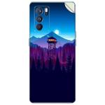 GADGETSWRAP Printed Vinyl Skin Sticker for Oppo Reno 6 Pro - Firewatch Sunset