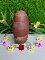 SHIVAM VASTU KALA SHIVLING ART Original Narmadeshwar Banalingam Shivling for Temple Puja