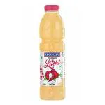 Manama Litchi Crush for Desserts, Ice Creams and Shakes, (750ML)