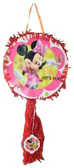 My Party Suppliers Happy Birthday Print Pull String for Party Decorations Pinata (10 x 8 x 2 cm)