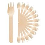 MAPPA |Bio-degradable |Disposable Wooden Fork | 7 Inchi | Set of 300 Pcs