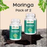 Tridosha Ayurveda Moringa Tablets Green Super Food Pack of 2 (120 Tablets) 500MG