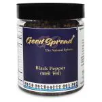 GoodSpread Black Pepper - 200 gm - Export Quality Kerala Specialty Bold Peppercorn