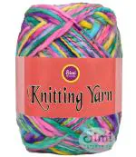 Simi Enterprise Rainbow Wool Knitting Yarn Thick Chunky Wool, Sumo Best Used With Knitting Needles-Hh Art-Hag, 200 G