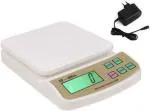 INDICUL Digital Electronic Weight Machine for Home Kitchen White 10 kg