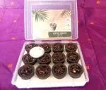 SUCHETAS INDIA Saubhagya Mini Dhoop Cup for Pooja 12 pcs | Pure & Long Lasting Fragrances | 80 gms | Pack of 6