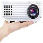 ZuZu, move for more better. 2000 Lumen Portable Projector for Smart HD, TV, LED, 1080P.