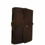 pranjals house Brown Leather Handcrafted Diary 100 Pages