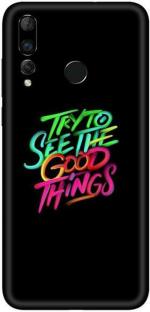 aadia Huawei Nova 4 Matte Vinyl Quotes Printed Mobile Skin Sticker with Scratch Resistant Lamination
