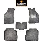 CARMATE Coaster Carpet Car Foot Mat for Chevrolet Sail-Uva - Grey (Set of 5)