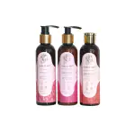 Curl Cure 3 Step Curl Routine - Shampoo, Deep Conditioner & Curl Cream