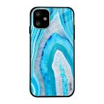 Qrioh Sea Coral Glass Case for Apple iPhone 11