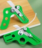 KHETOOL 2 Pieces Manual Edge Trimming Knife | PVC, Gypsum, Paint Board Scraper | Edge Banding Trimmer | Edge Chamfering Cutting Tool | Arc Trimming Blade | 2 in 1 (Cutting & Trimming) Carpentry Tool