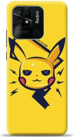 Swagr Yellow Plastic Shock Proof Back Cover For Mi Redmi 10 Power