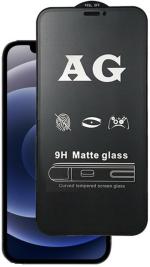 ATC Matte Black Tempered Glass Guard For Apple Iphone Xr