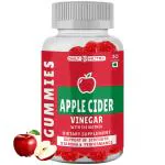 DAILY NUTRA Apple Cider Vinegar with the mother Black current Flavour Gummies Support Weight Loss | boost immunity, digestion, detox For Men and Women - 30 Veg Gummies