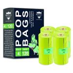 ROYAL CARE PROFESSIONAL Dog Waste Pickup Poop Bags (120 GREEN BAGS)