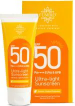 Fumiko Ultra-light Sunscreen with Vitamin C, Aloe Vera & Zinc Oxoide - SPF 50 PA++++ (100 ml)