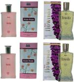 Gimani Rose Roze and Flowrida Perfume Long Lasting Men 400ml (Pack of 4)