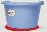 Aadb Plastic Bathroom deep tub 22 liter sky blue