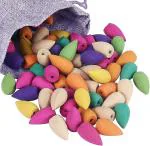 Chaeco Backflow Incense Dhoop Scented Back Flow Smoke Cone For Fragrance, 100 Pcs