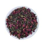 Darjeeling chai wala Organic Rose Whole Green Tea Leaves with Natural Rose Flower Tea | Rose Green Tea for Stress Relief, Better Sleep (100 GR)