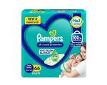 Pampers All round Protection Pants, New Born, Extra Small size baby diapers (NB,XS) 66 Count, Lotion with Aloe Vera