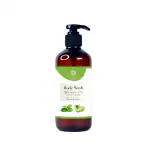 NATUUR - Peppermint & Lime Aloe Body Wash - 300ml| Refreshing & Moisturizing | Lightens Skin Pigmentation | Reduces Body Odor | Suitable for Oily Skin | For Both Men & Women I Artificial Colours, Preservatives and Fragrances Free
