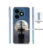 Casotec Sea Sunset Design Printed Silicon Soft TPU Back Case Cover for Itel S23 Plus 4G