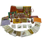 PUJAHOME 100% Pure Natural Navratri Puja Samagri Kit | Navdurga Puja Kit for Durga Pujan | Navratri Poojan Kit | Ghat sthapna Poojan Kit Puja Needs | Maa Laxmi Ambe Durga Pooja Essential (50+ Items)