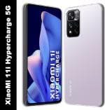 Fashionury Back Cover for Xiaomi 11i, Mi 11i, Xiaomi 11i HyperCharge 5G (Transparent, Grip Case, Silicon, Pack of: 1)
