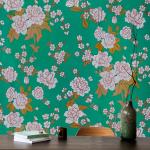 doodad (45cm x 300cm) Frondescence Ornate wallpaper for walls | Self adhesive vinyl wallpaper DIY wall stickers | wall decor for living room, home, bedroom, kitchen, bathroom, furniture, shops, door, cupboard, table, lounge, almirah|