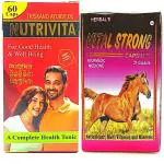 Herbshd VITAL STRONG 21 capsule & NUTRIVITA Capsule pack of 2 for good health (combo pack)