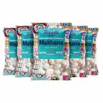 Happilo Premium All Natural Fox Nuts (Phool Makhana), Lotus Seed Pop/Gorgon Nut Puffed Kernels, 100g (Pack of 5)