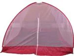 Riddhi Polyester Pink Adults Washable Mosquito Net, 6x6 ft