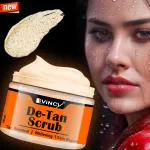 Livincy Detan Scrub for men and women Face Scrubs Detan 100gm