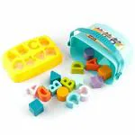 Smartcraft Baby First Blocks Building Blocks, Alphabets and Shapes Learning - Multicolor