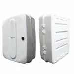 Multy Byte PVC Network Cabinet Box | Protective Rack for CCTV DVR/POE | Weather-Resistant Enclosure | Perfect for 4/8 Channel CCTV Systems | Indoor & Outdoor Applications | Lockable & Ventilated