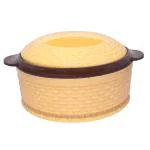 IDEAL PRIME Elegant BPA Free Double wall Insulated Plastic Inner Steel Casserole 1200 ml | Airtight Hotpot/Chapati Box/Buffet /Serving Dish Tableware Pack Of 1