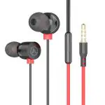 AMS 139 Wired in-Ear Earphones with Mic, 3.5mm Audio Jack, Magentic Earphone, Instant Voice Assist.,Ultra Deep Bass & Metal Sound Chamber (Black)