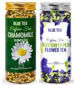 Blue Tea Mild Flowery - Butterfly Pea And Chamomile Flower Herbal Tea -55 g
