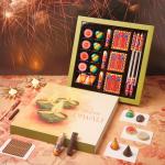 RUCHOKS - Diwali Festive Cracker Chocolate Treats Gift Box|Cracker Shape Premium Chocolates For Diwali| Total 394g| Diwali Chocolate Gift Box, Chocolate Gift, Cracker Shape Chocolates (P5)