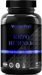 Naturewell Ultra Keto Capsules, Keto Burner Supplements, Fat Burner, 60 Capsules