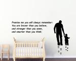 Decal O Decal Dad and Son Quotes