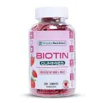 simply nutrition Biotin Gummies for Hair and Nails No Sugar Added, 60 Nos. Pack Of 2