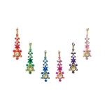 Comet Busters Multicolor Diamond Shaped Bindi For Women