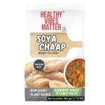 Healthyvibesmatter SOYA Chaap | Chunks | Vegan| Weight - 500g, Rich in Plant Protein| Soy Chaap